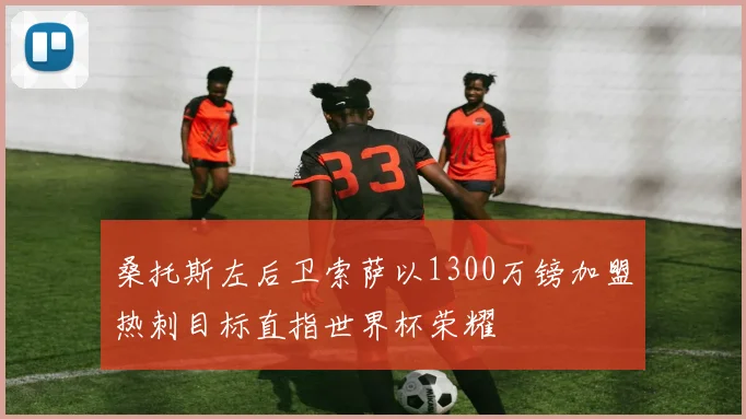 桑托斯左后卫索萨以1300万镑加盟热刺目标直指世界杯荣耀